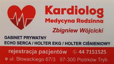 lek. Zbigniew Wójcicki, Kardiolog